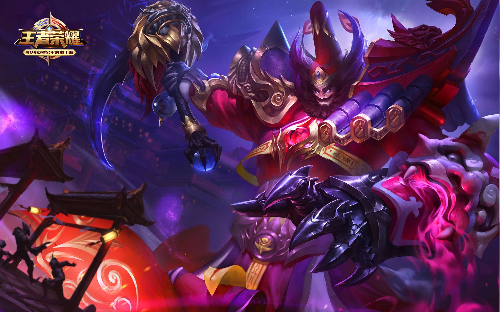 原创端午节悬钟馗像镇宅驱邪让疫情早些散去保家国平安