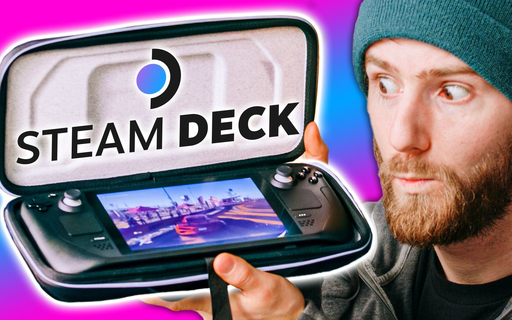 【官方双语】Valve Steam Deck 开箱与第一印象 科技过电_哔哩哔哩_bilibili