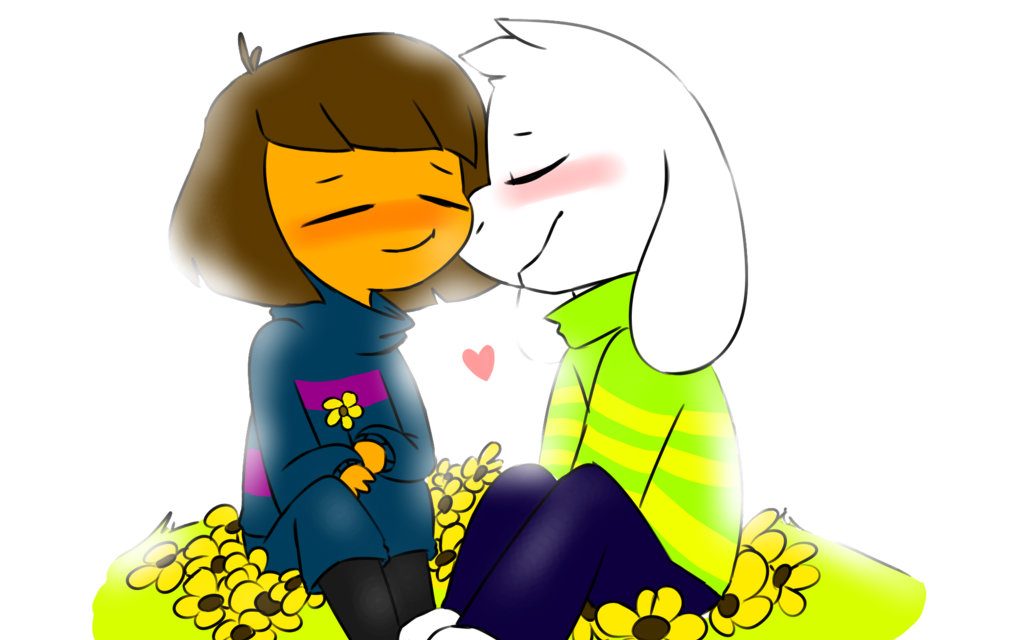 《传说之下》 asriel x frisk 同人动画短片合集(中文