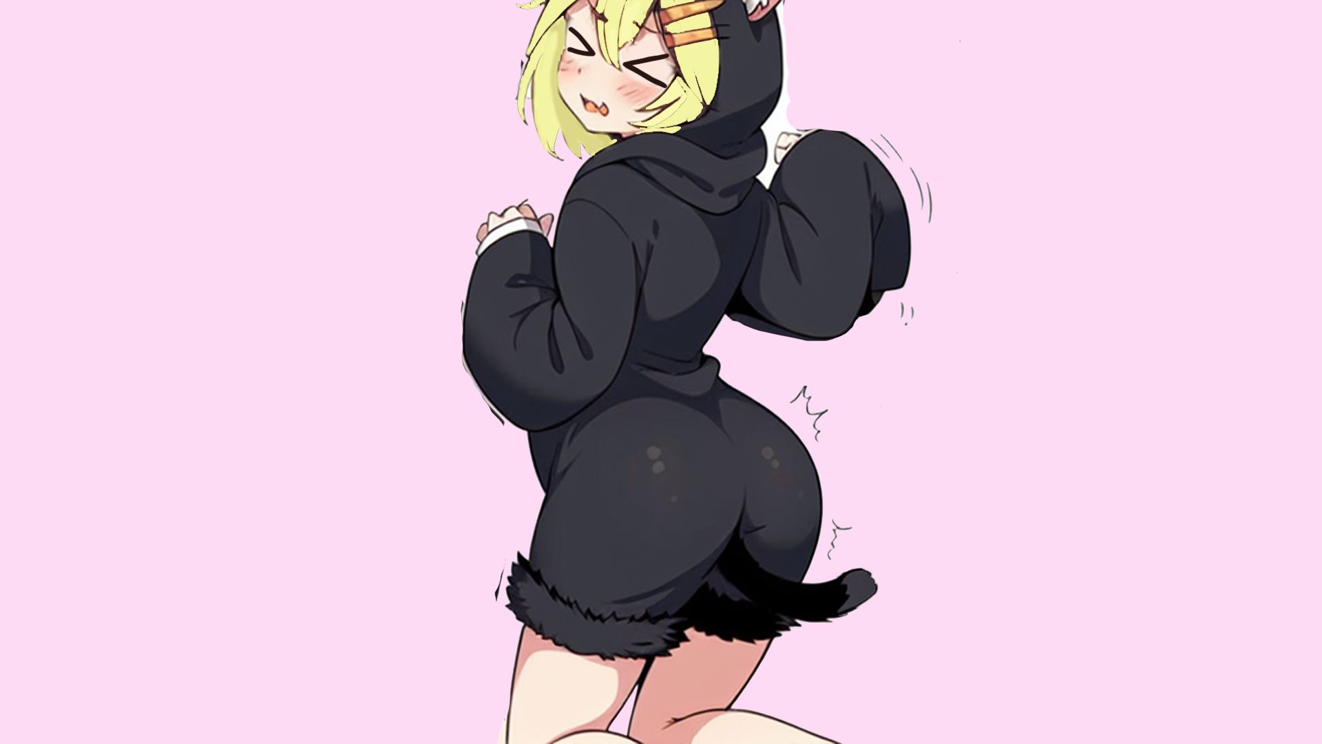 当小伙得到了猫科史莱姆的改造变成猫娘