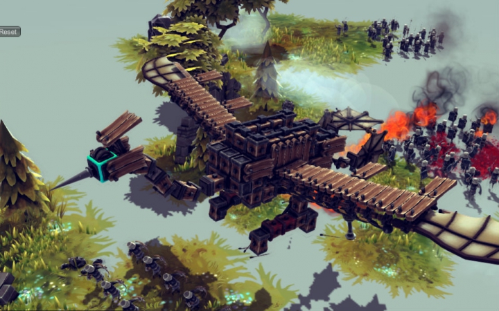 【besiege】 围攻 墨家 机关朱雀