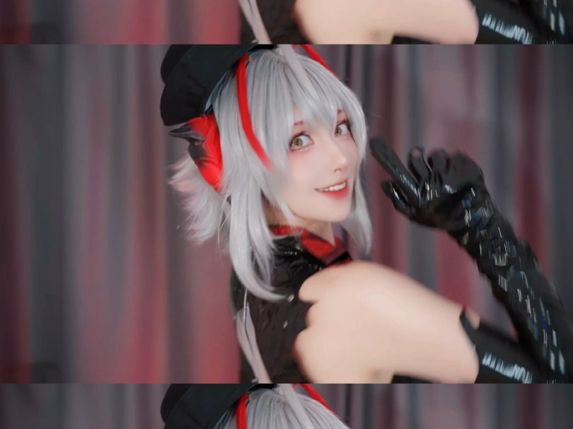 不仅人跳起来了，p的妆也跳起来了！