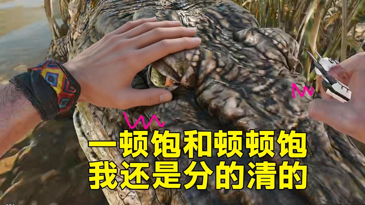 鳄鱼不会攻击赛伊德小队！鳄鱼：顿顿饱和一顿饱我还是分的清的！「三角洲S8赛季」
