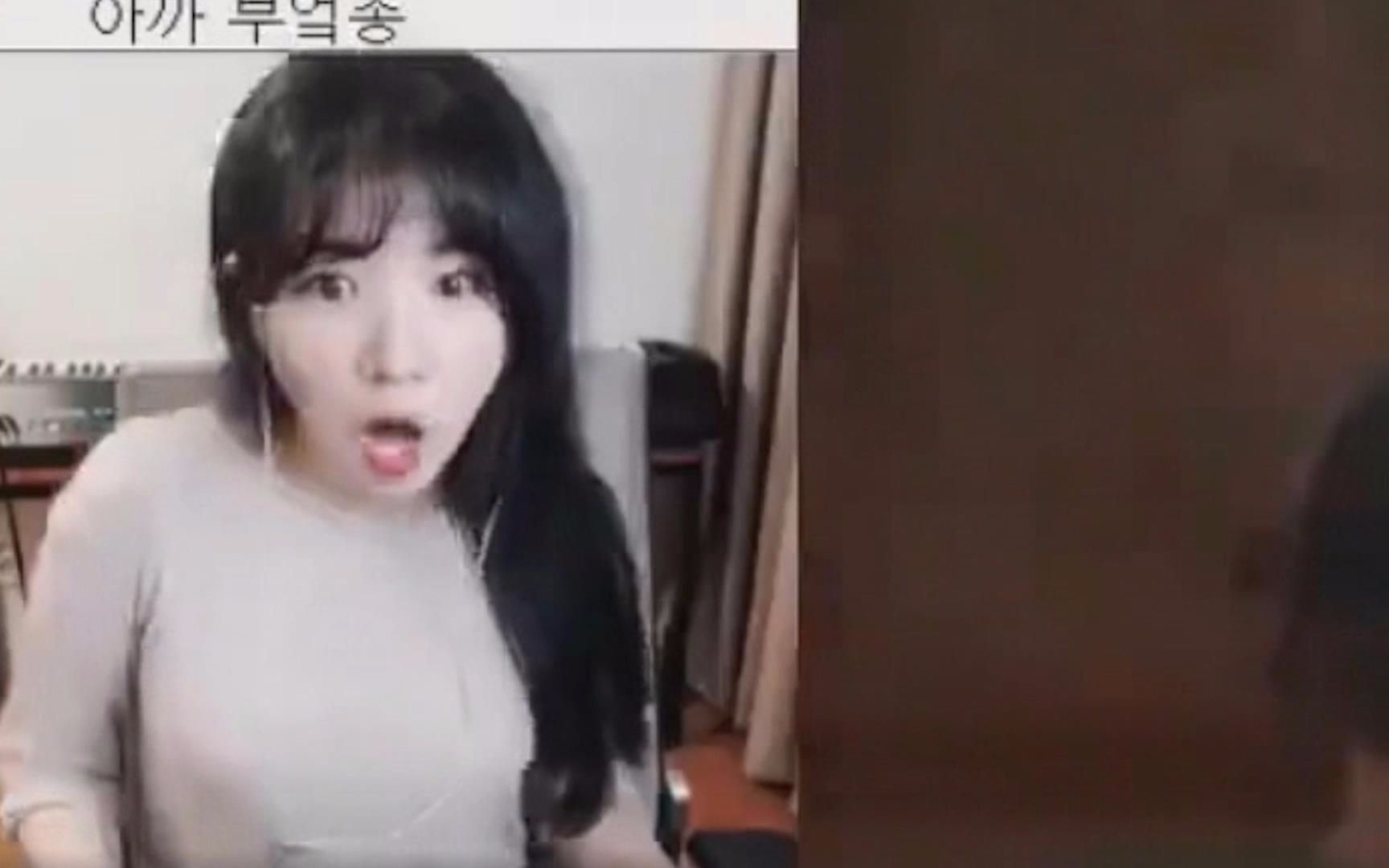 韩国美女主播玩吃鸡被吓到:一顿颤抖后只剩喘息
