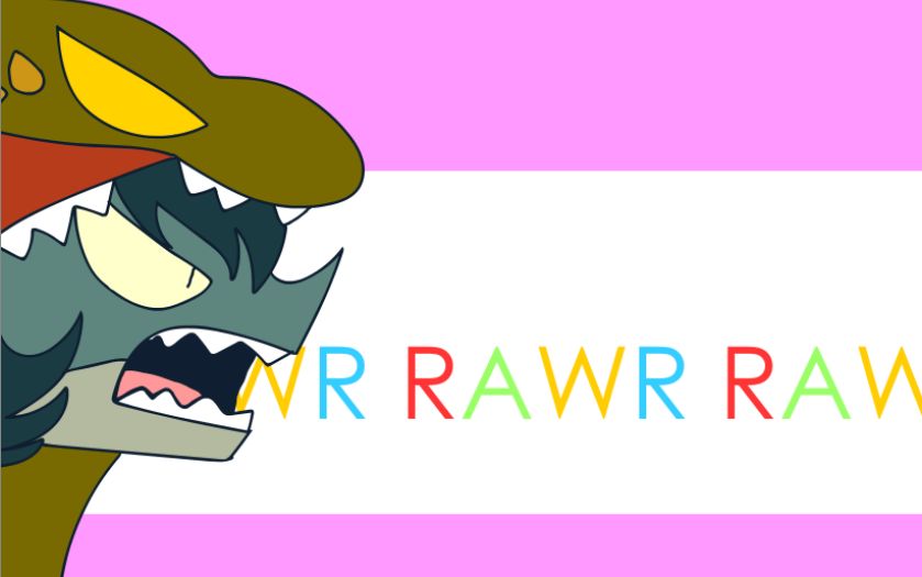 【meme动画】 dinosaurs go rawr meme