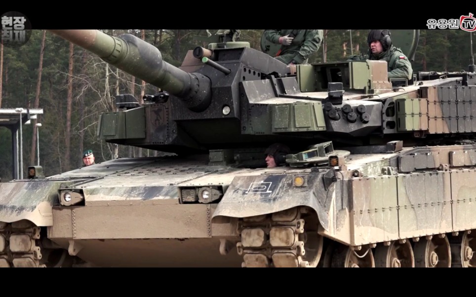 韩国出口波兰K2黑豹战车2.7公里外接连命中目标影片公开