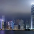 4K超高清航拍香港城市夜景俯瞰视频