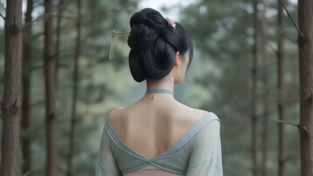 高楼上听一曲琵琶，旧弦喑哑仍念她