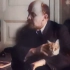 列宁和他的爱猫 珍贵影像 [AI修复上色]【历史影像】
