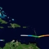 2032年假想北大西洋飓风季路径绘画（上部分无快进）