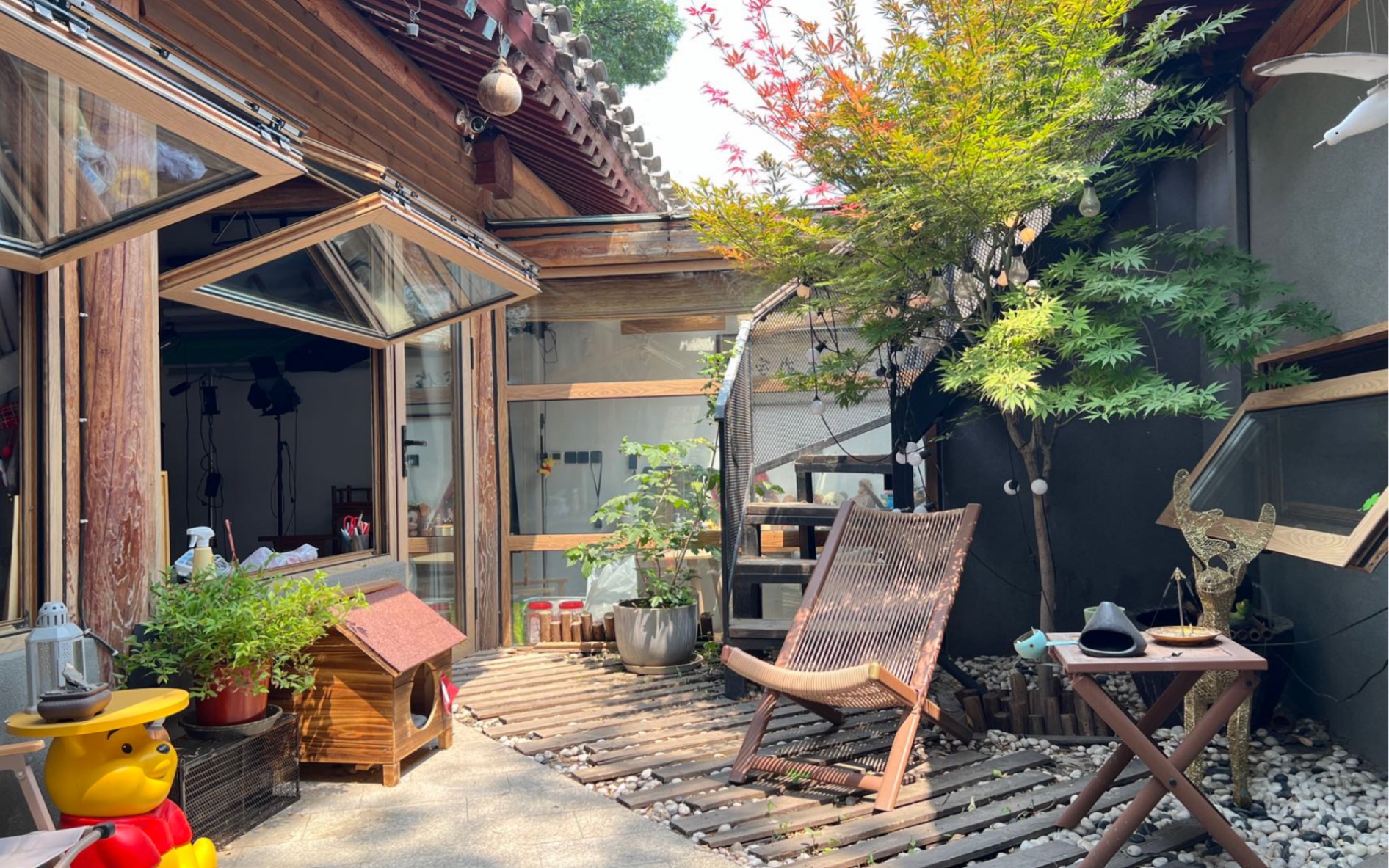 雍和宫东150平米治愈系小独院解锁慢生活的浪漫