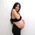 漂亮孕妈逐月记录孕肚变化，9个月时这肚子大的也是没谁了！
