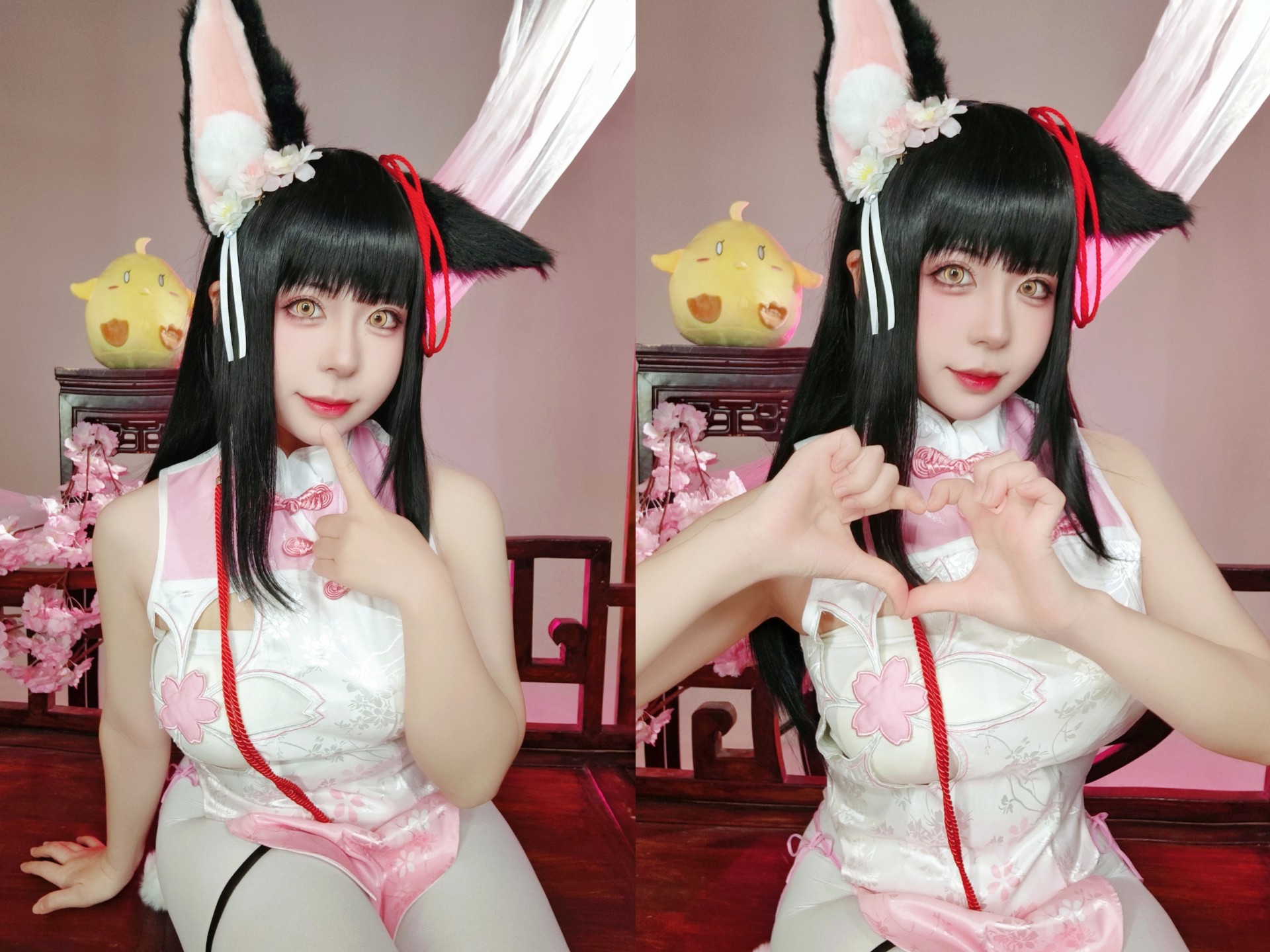 Shibusine / Nagato cos / belated cheongsams