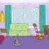 My room vocabulary song  Furniture, pets...  歌曲还可进行改编如介绍厨房，教