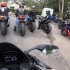 【4K】美国摩托车环境真好！大佬们组队一起上高速公路狂飙