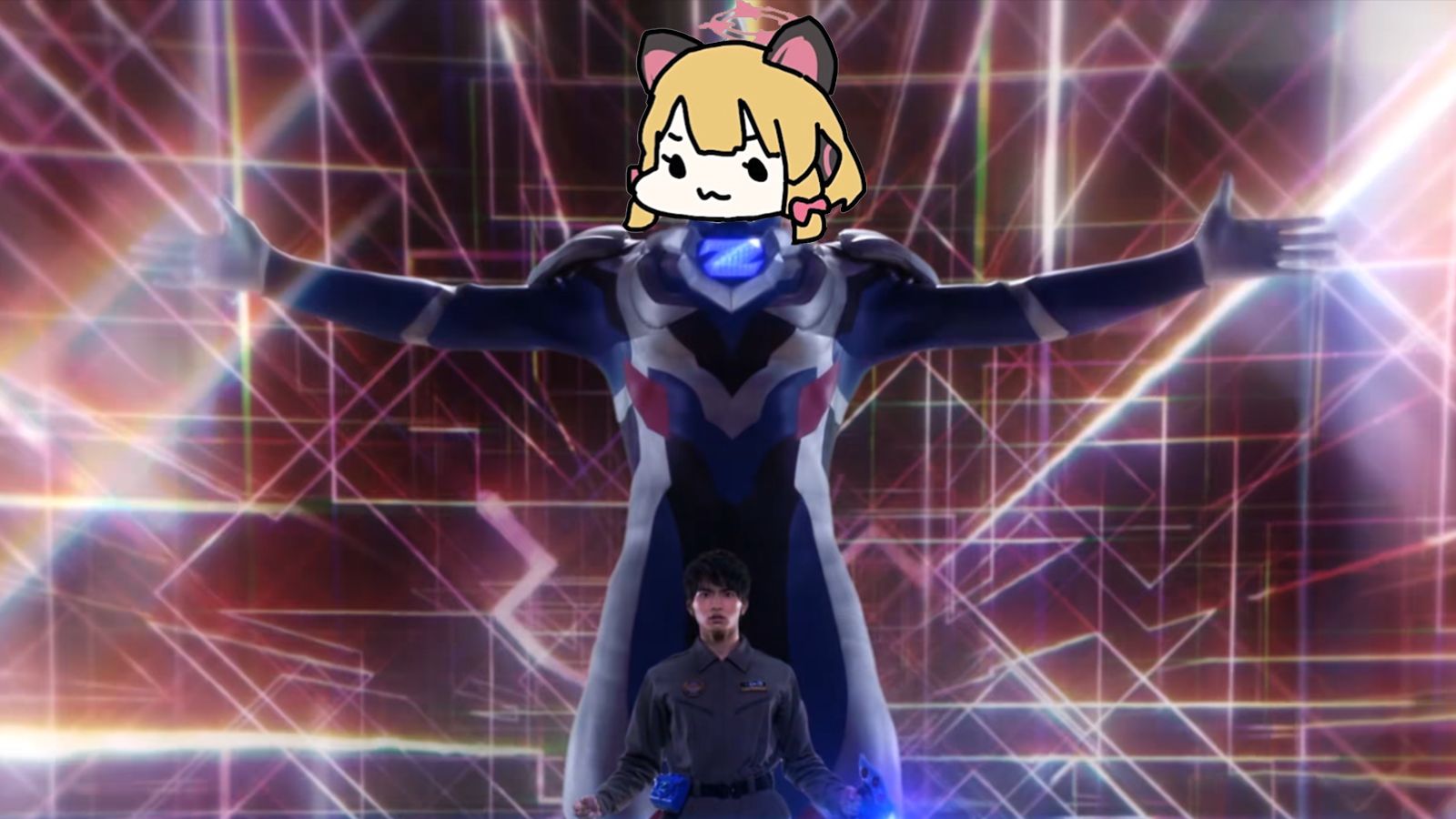 Omg it's 泽塔奥特曼（ご唱和ください 我の名を！）