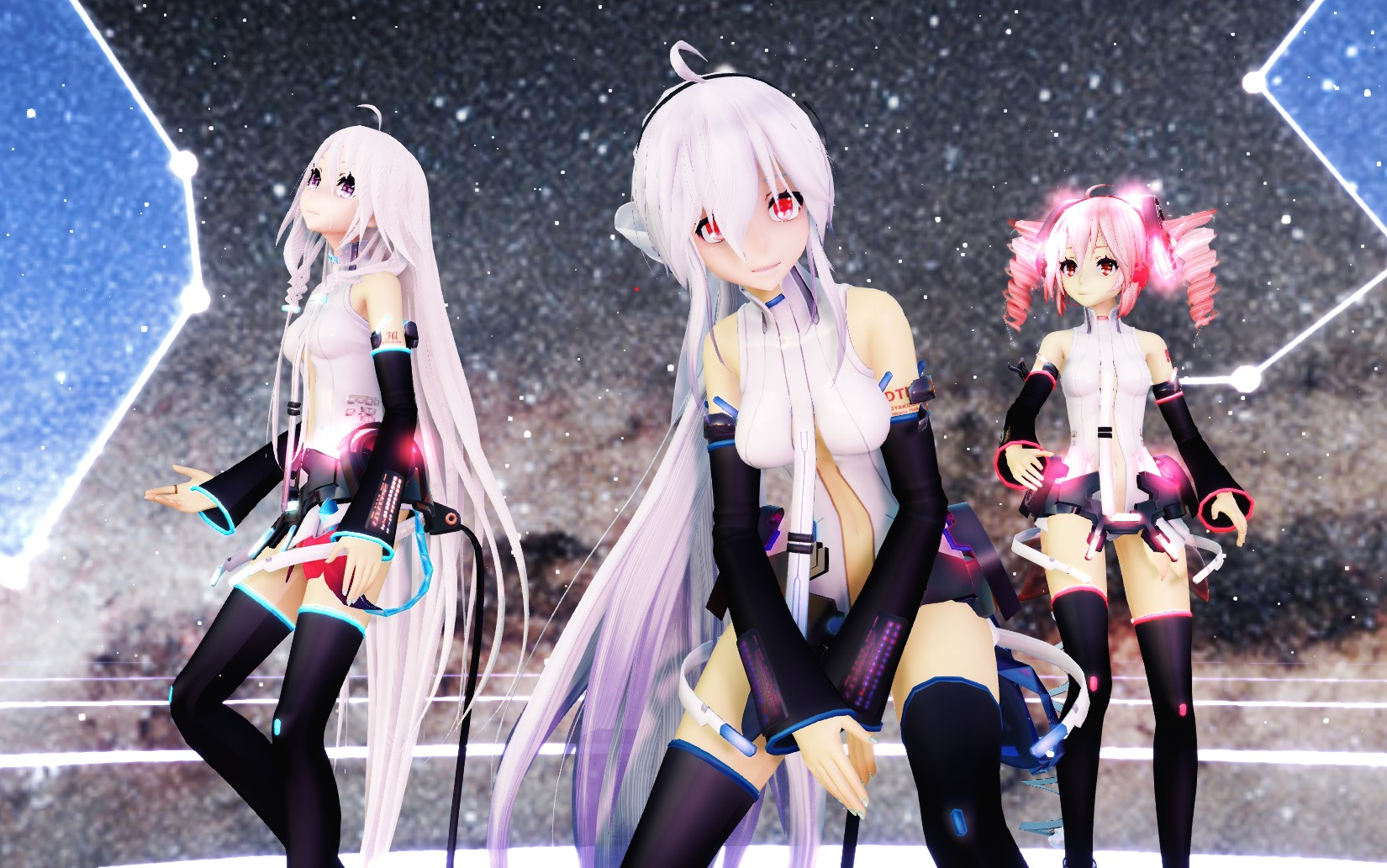【v家mmd】ia 的 bullet train【monster of truth【授权转载】