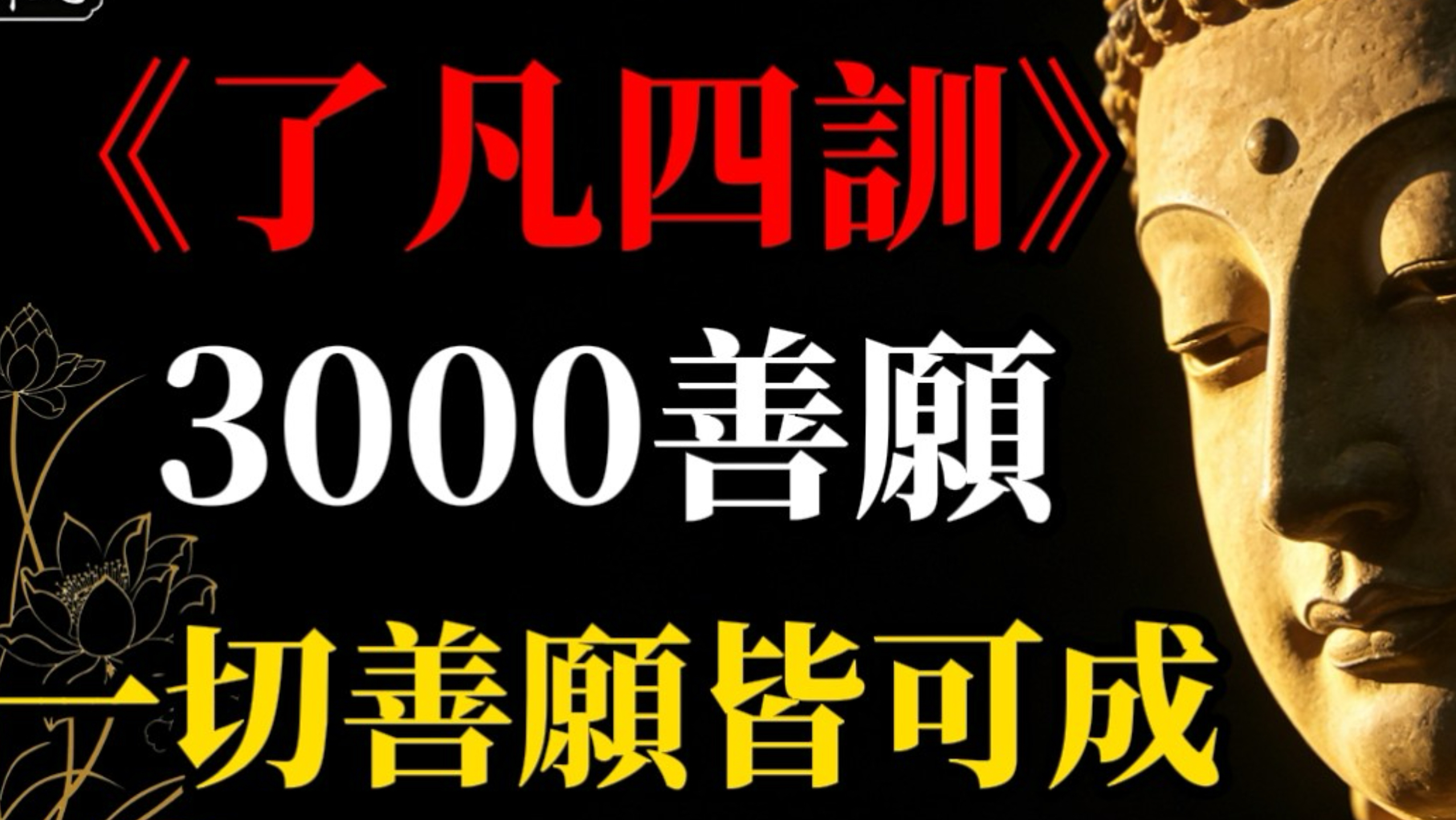 为什么你一定要懂《了凡四训》？每天做这几件小事圆满「3000善」，让后半生福泽绵长、所求如愿