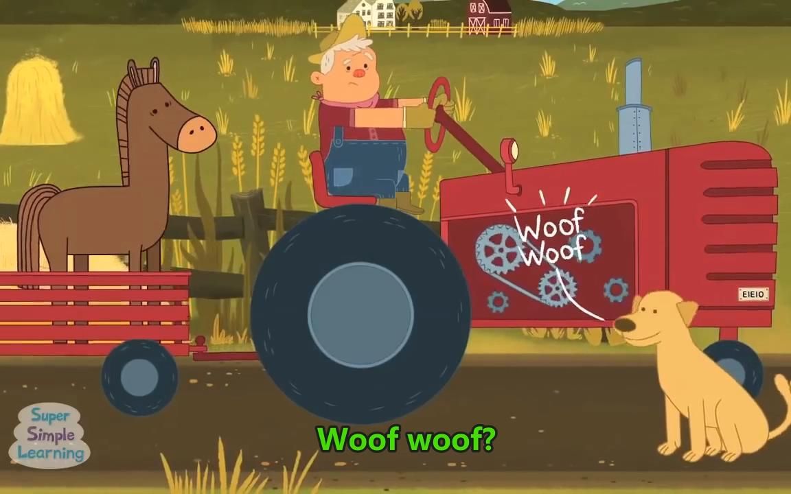 外教上课最喜欢的英语儿歌 old mcdonald had a farm