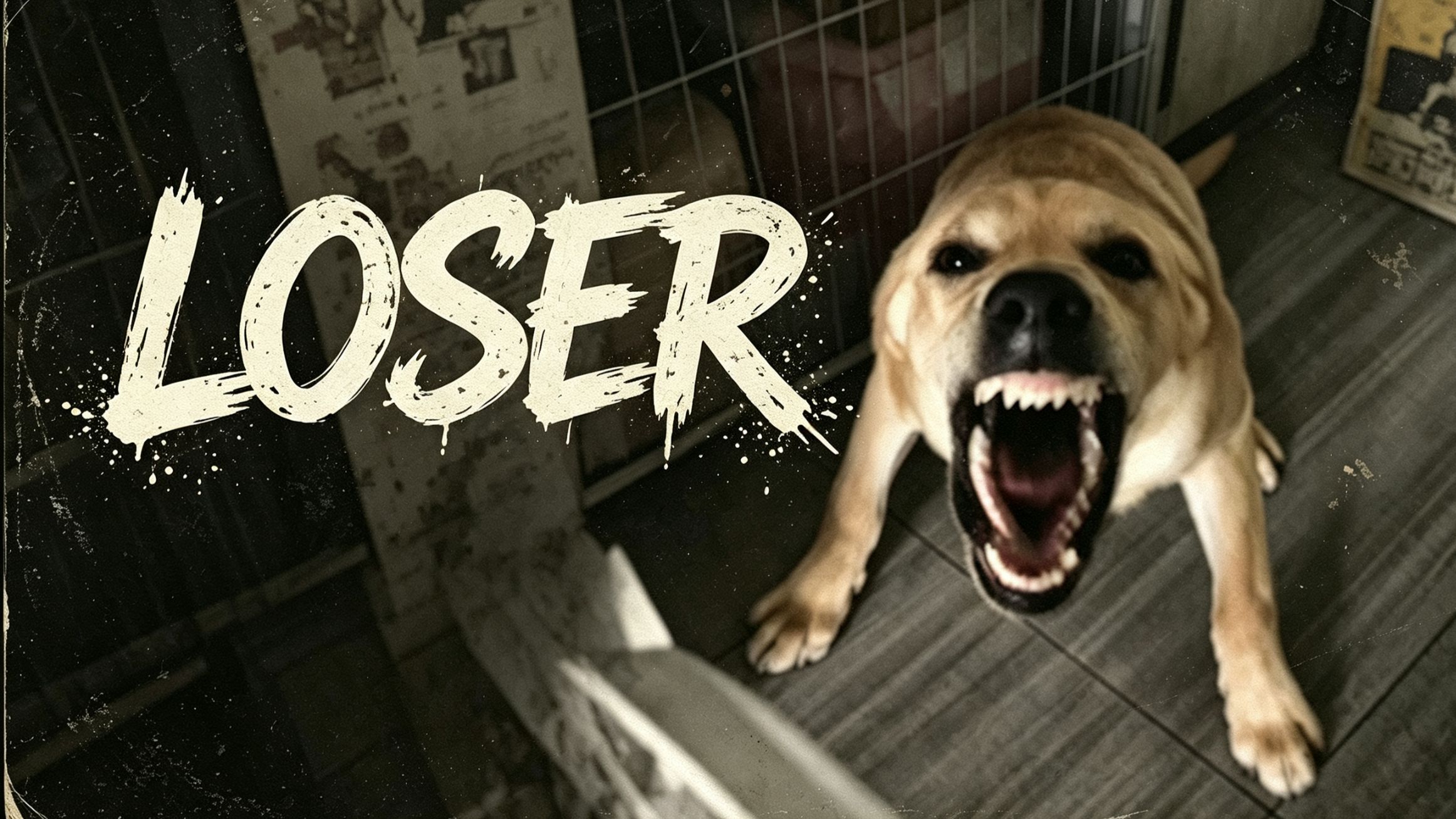 “不敢叫的大狗就是loser”