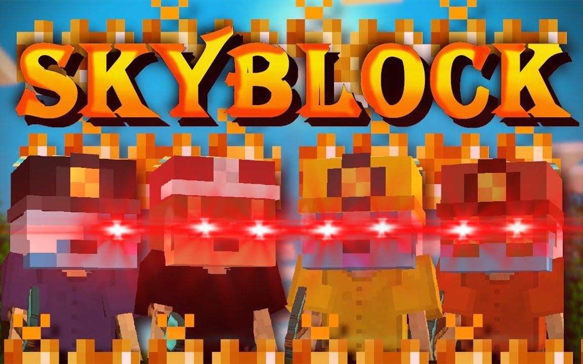 hypixelskyblock硬核生存46造小人