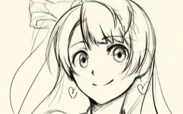 【板绘】南小鸟 kotori scribble