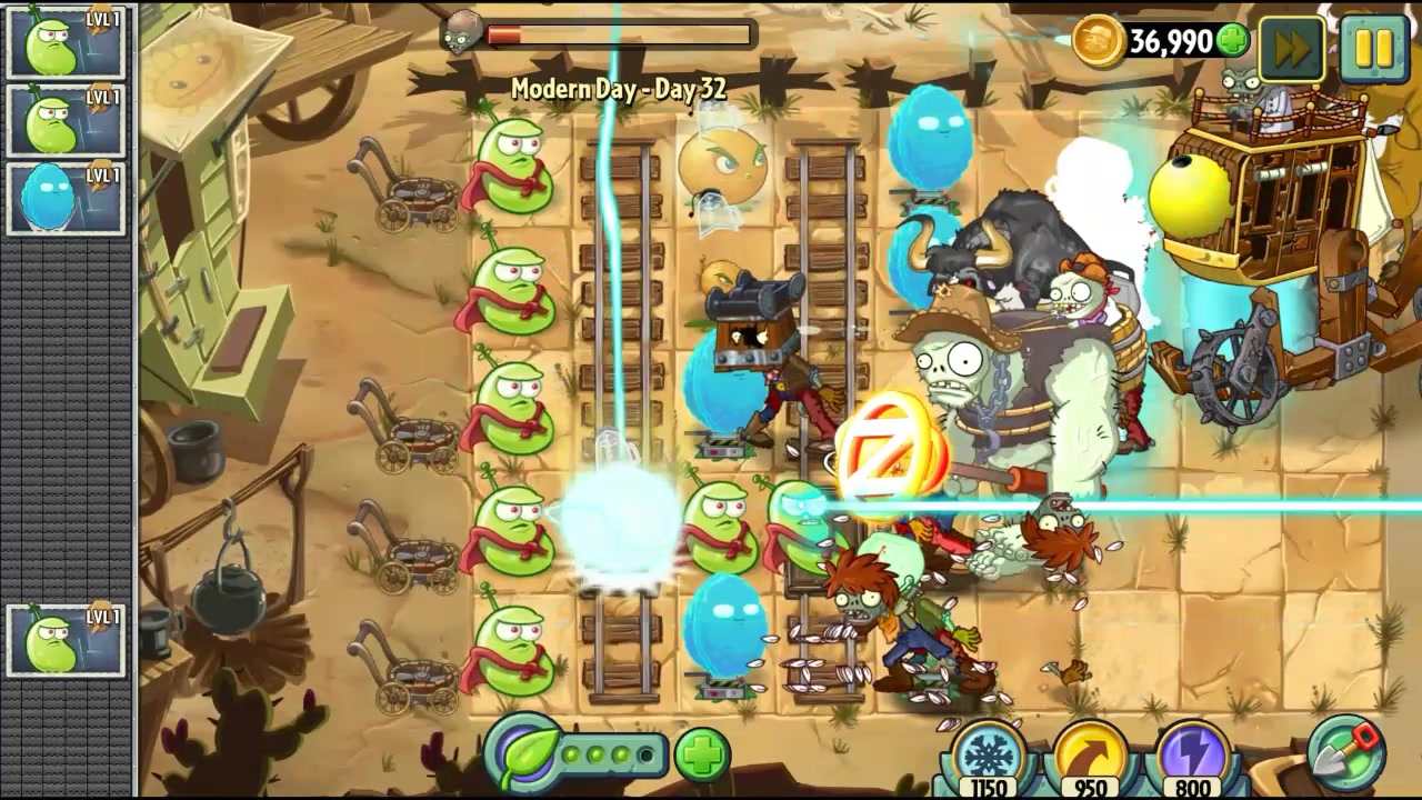 【pvz2】西宝又抽风了,现代都市僵王关竟出现拓展关僵尸!