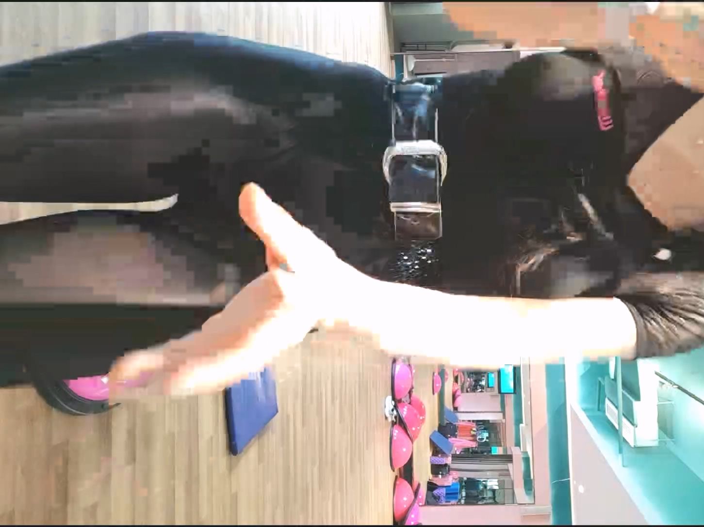 国内健身-HY-YZ-2024-04-15 黑条T+黑 C