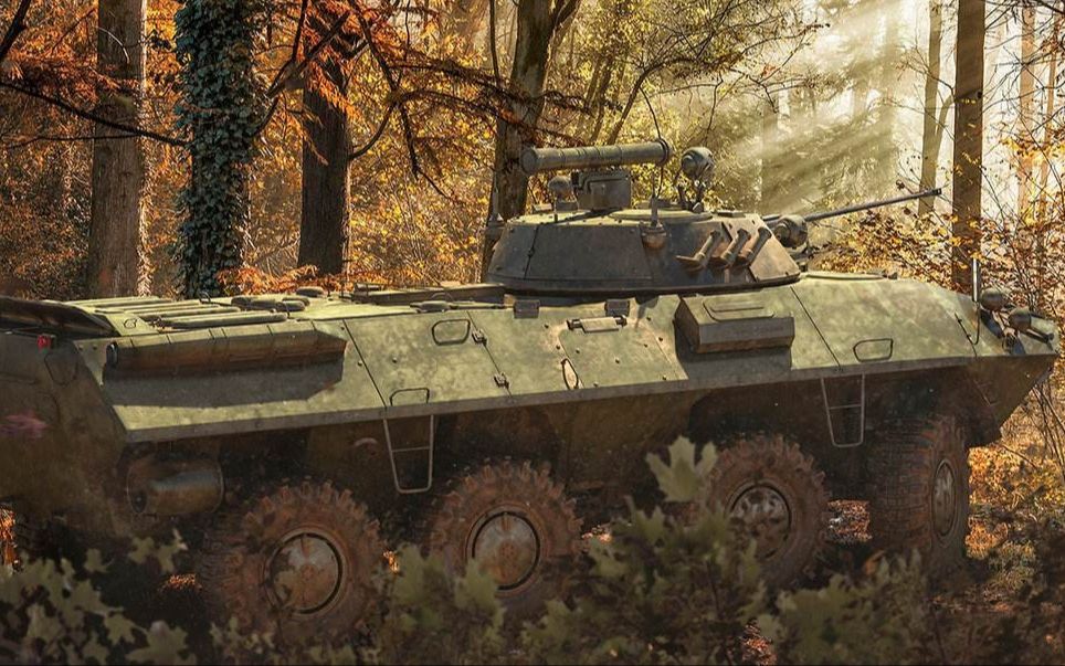BTR-90轮式装甲车视频资料（远古渣画质）