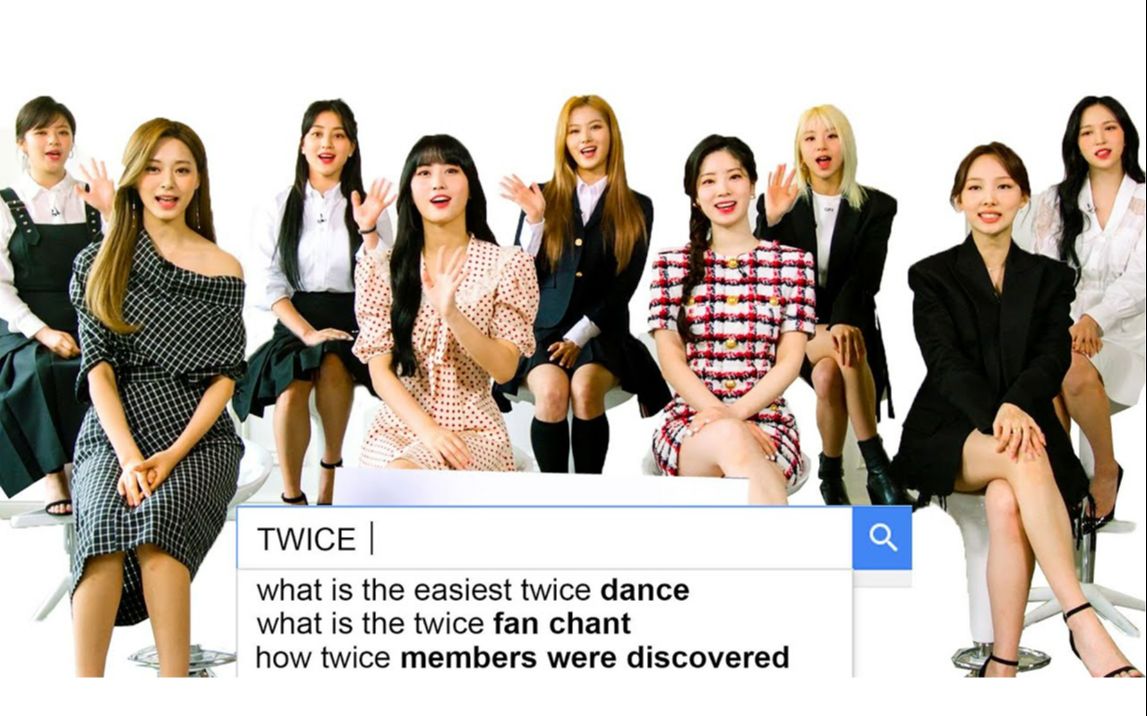 【TWICE 中字】Answer the 's Most Searched Questions WIRED_哔哩哔哩_bilibili