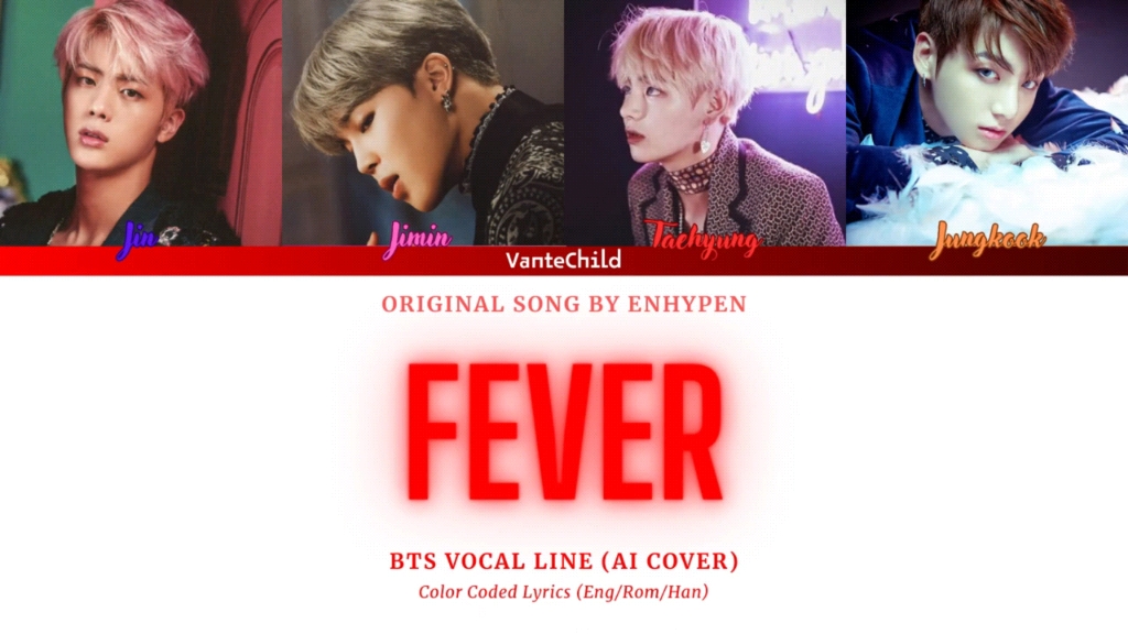 【AI COVER】BTS - FEVER（原唱：ENHYPEN）