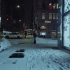 漫步在暴风雪后的纽约曼哈顿