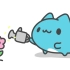 【猫猫虫咖波】给花浇水！