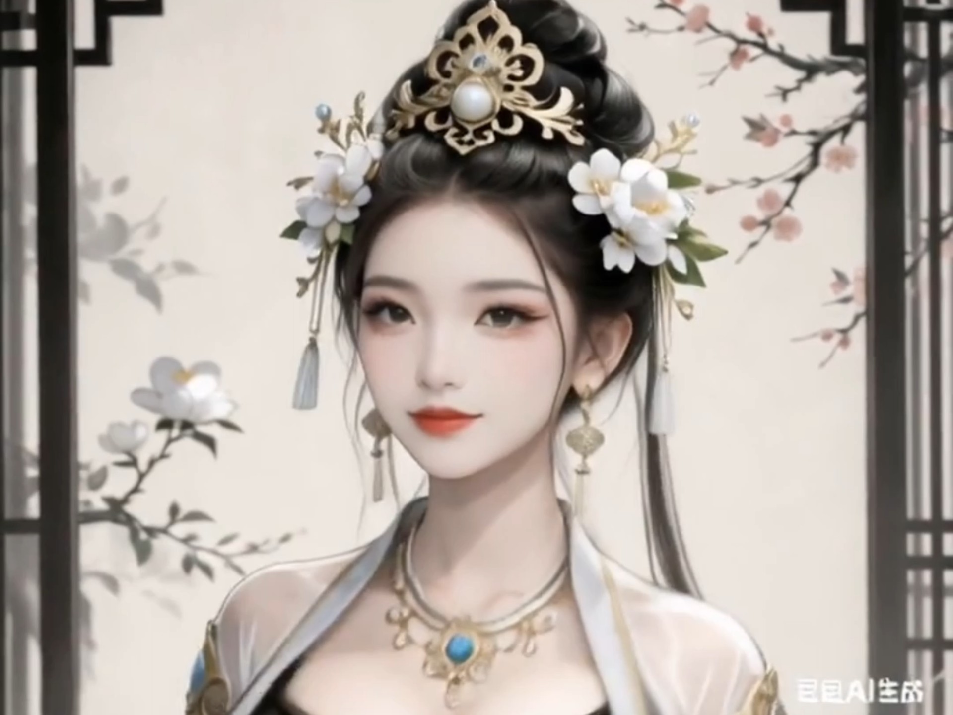 水墨美人也很Q弹