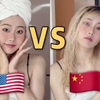 美国人洗澡VS中国人洗澡🛁晚上不洗真的不黏吗