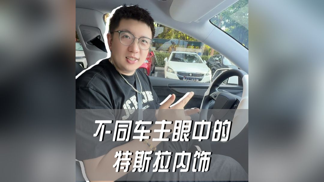 不同车主眼中的特斯拉内饰