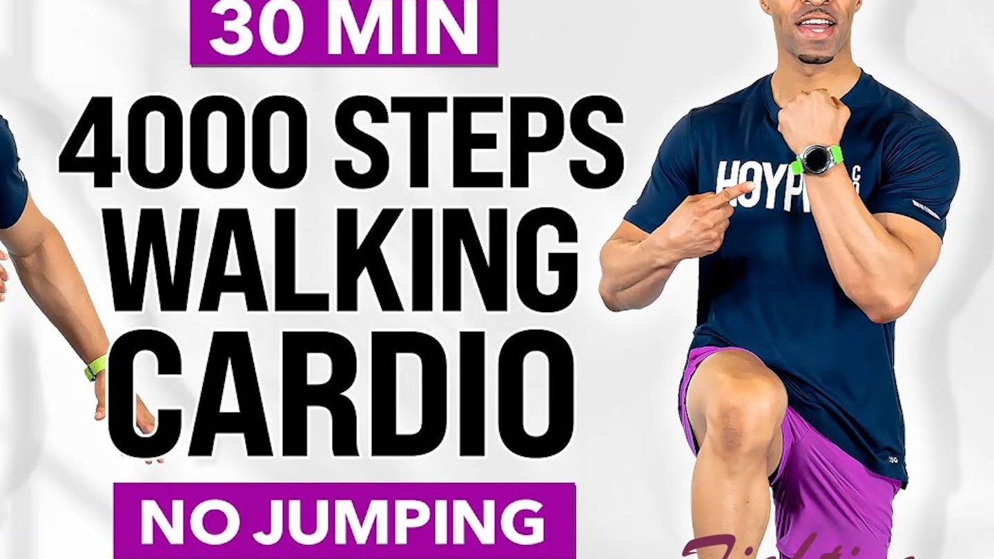 【Millionaire Hoy】30 分钟4000步轻松有氧减肥训练.无跳跃