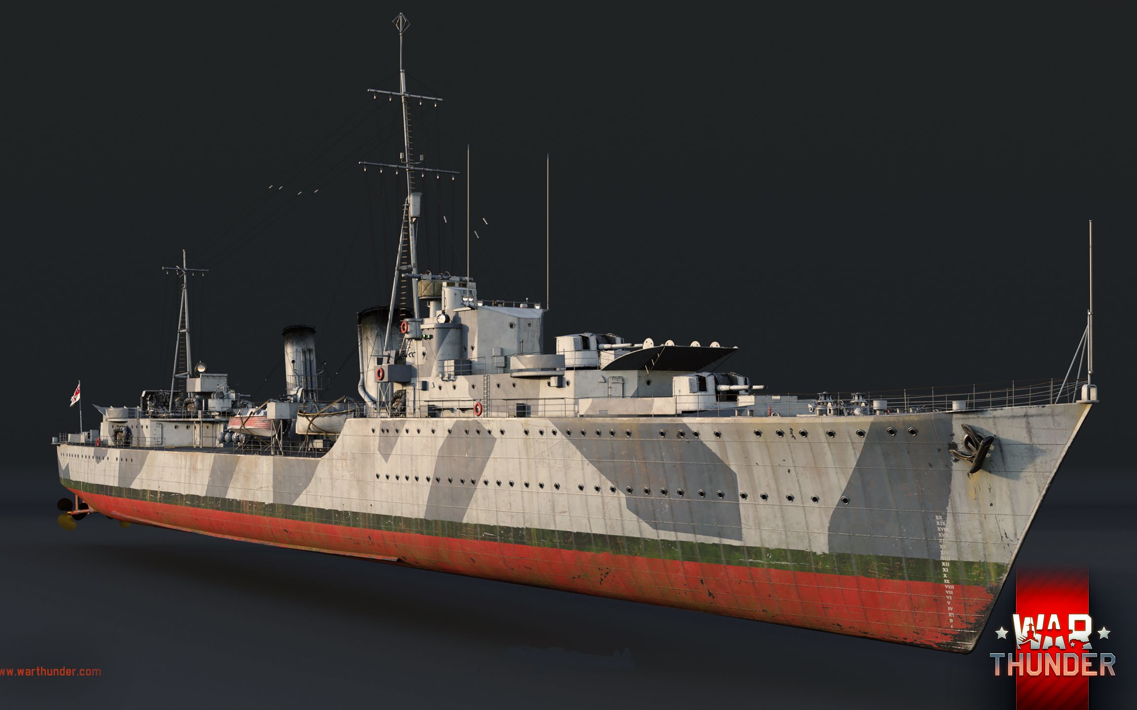 warthunder|战争雷霆 - 英国"部族"级驱逐舰