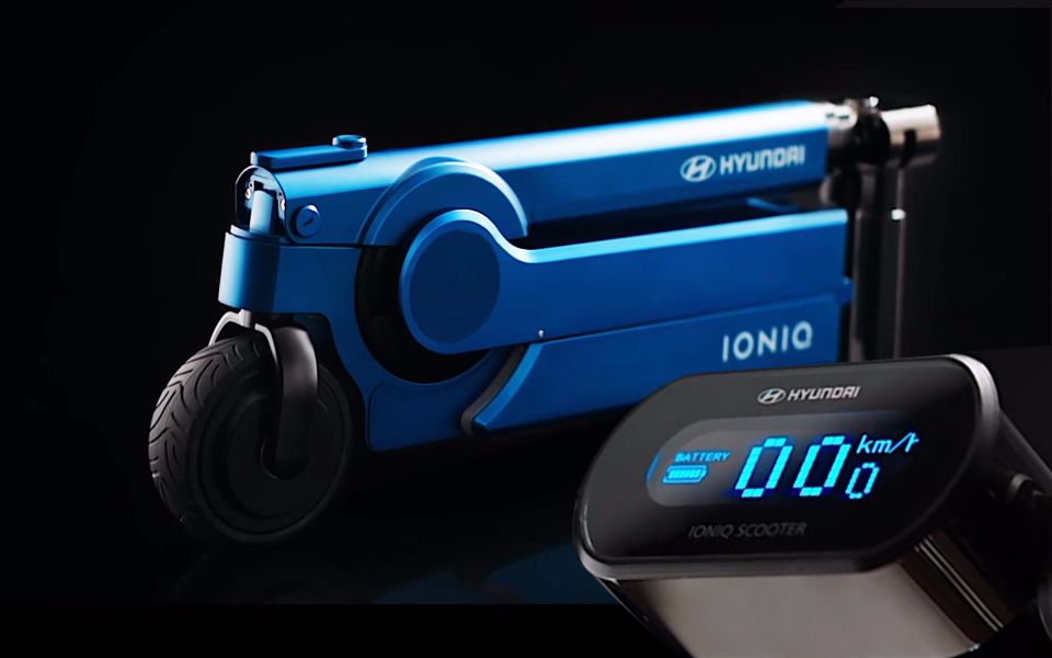 【电动滑板】IONIQ，比折叠更折叠的超小滑板车~
