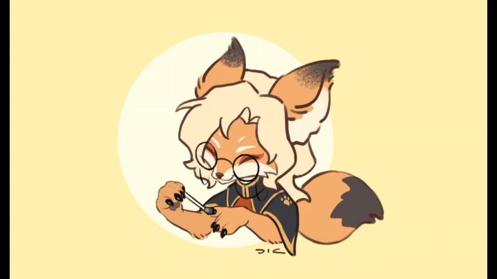 爱涂指甲油的精致老狐狸～