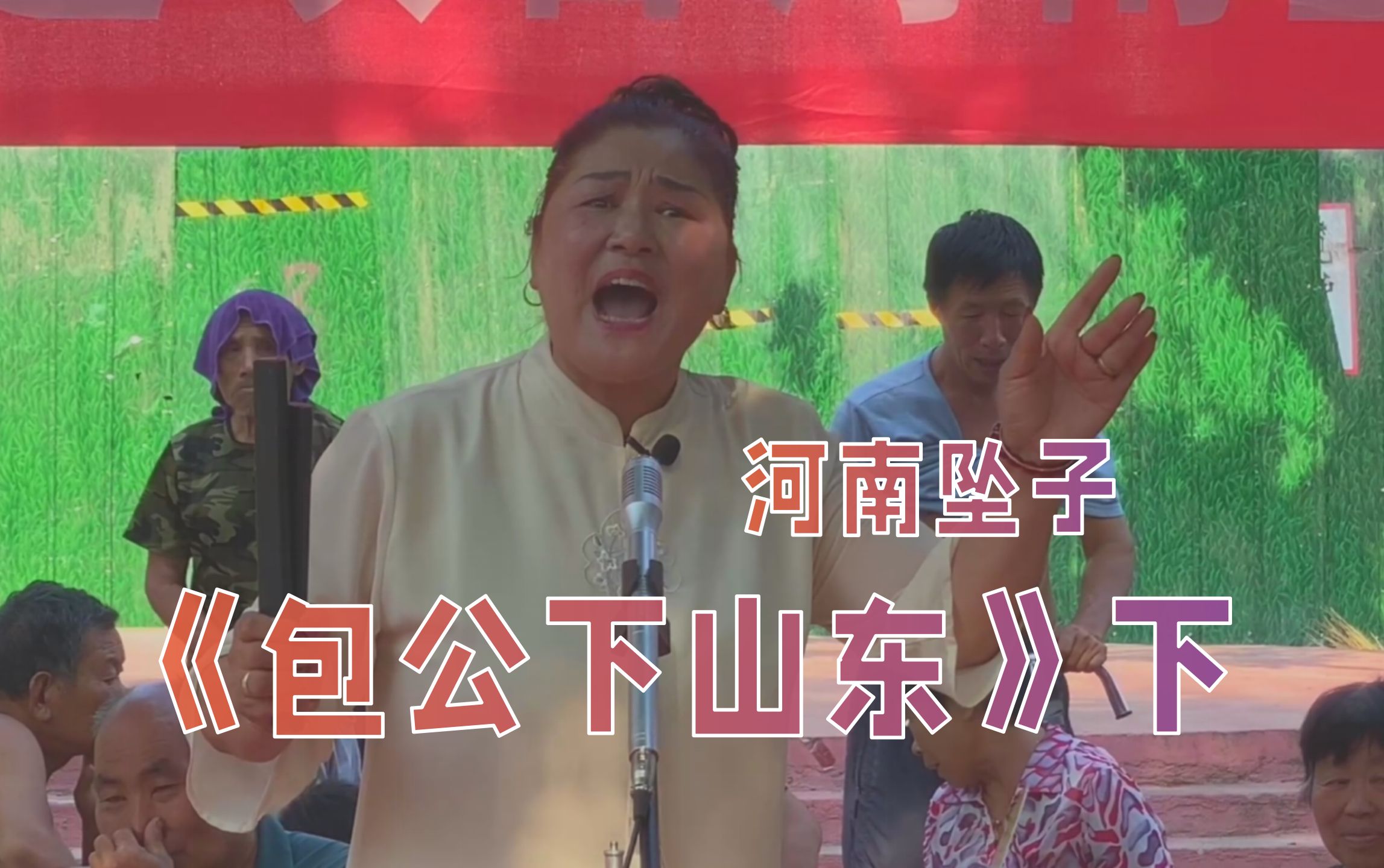 河南坠子经典唱段《包公下山东》下