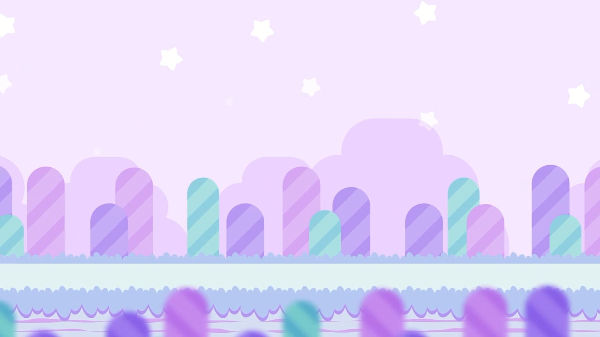 【舞台背景】36- 可爱绿色泡泡四叶草多彩多样组合动态漫循环视频背景❤️ 浪漫梦幻舞蹈晚会年会循环动画