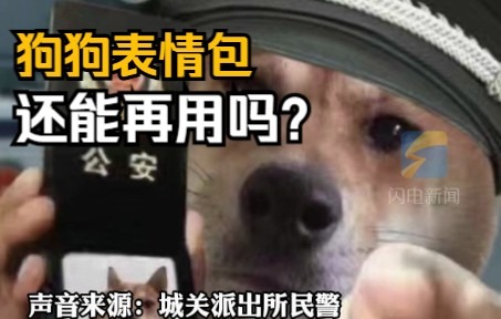 宁夏一男子发狗狗警察表情包被拘 民警：普通情况下使用没关系