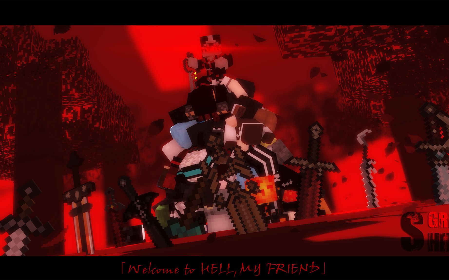 【小耀】[ minecraft单图 ] welcome to hell,my friend.
