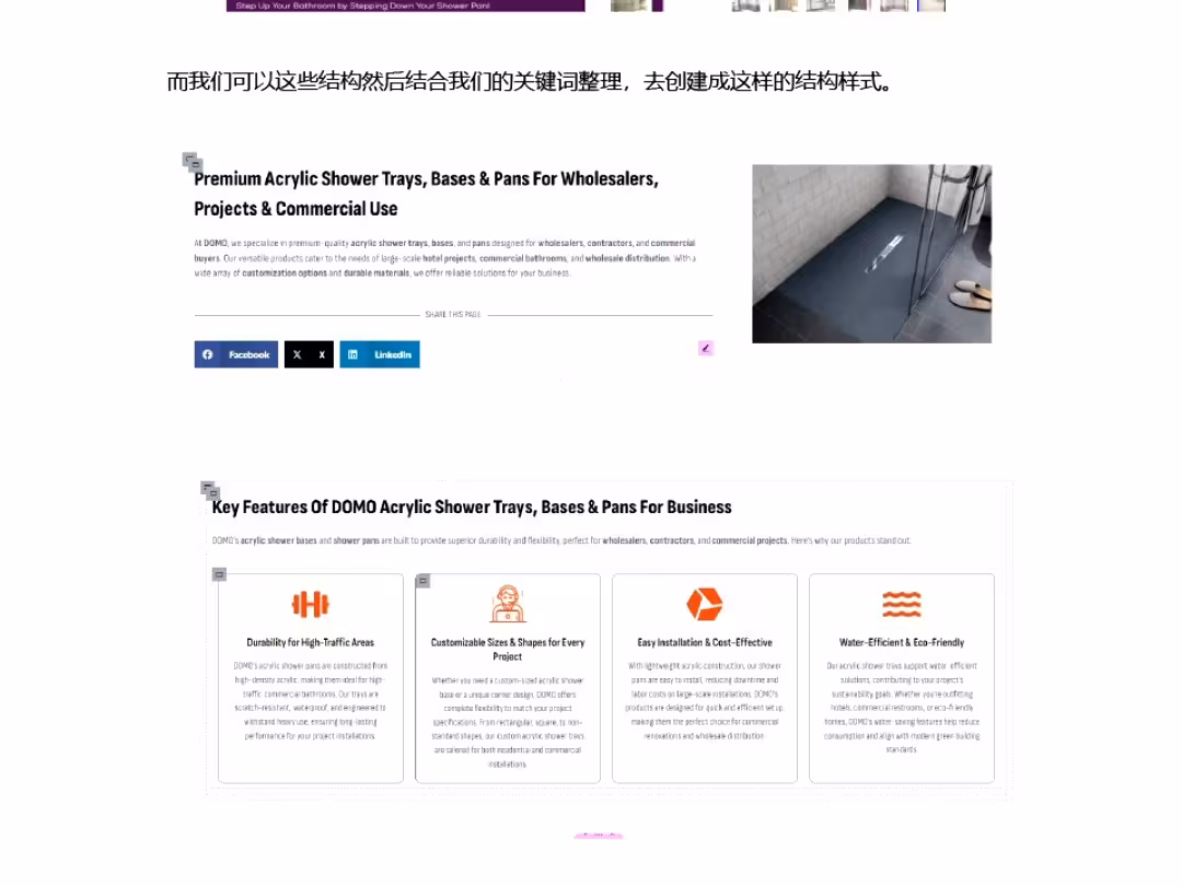 外贸b2b独立站seo：网站结构