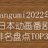Bangumi2022年日本动画番剧排名盘点TOP