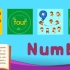 儿童英语启蒙学习动画--Number（数字）英语单词识记