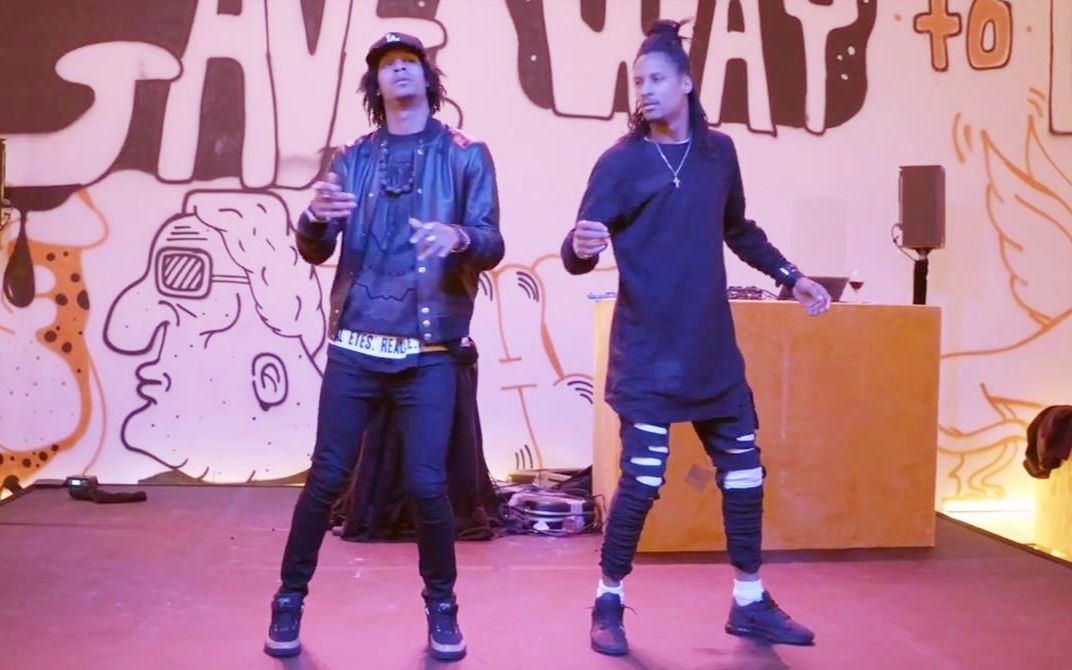 世界最强双胞胎法国lestwins炸到飞起hiphop现场表演