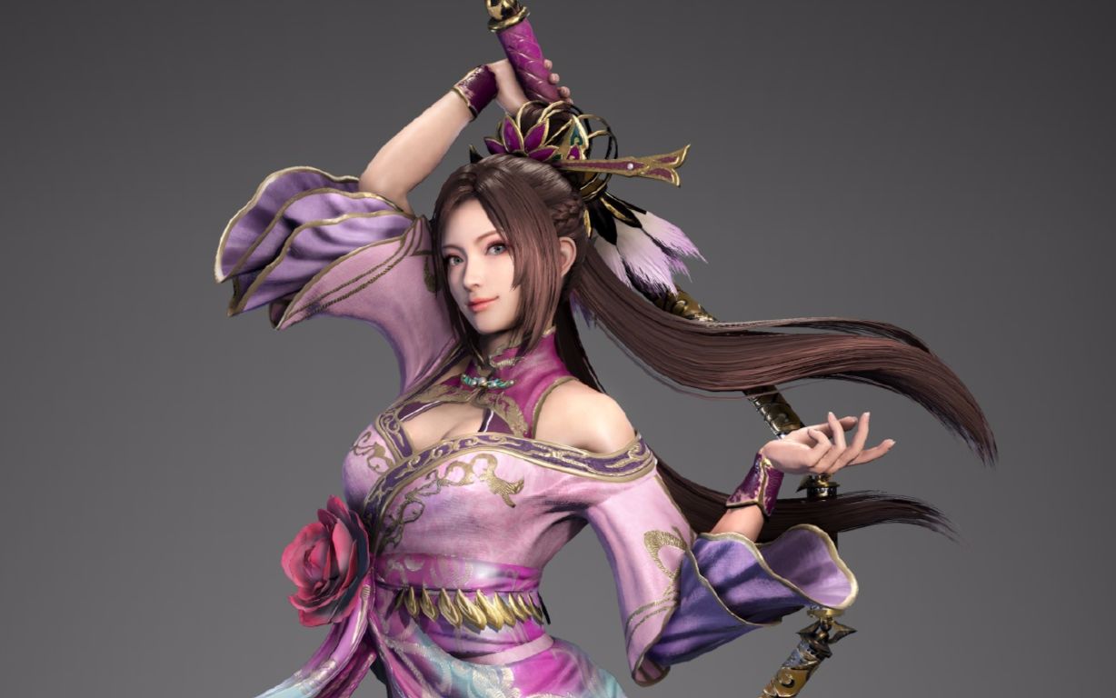 无双8》ps4 slim超前游玩直播录像 曹休完成第二章主线任务,以及貂蝉