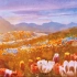 【绝美古风空镜】4K画质 | 风景 | 荷花 | 山川 | 桃林 | 日出 | 星空 | 风铃